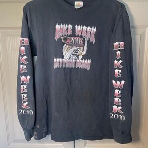 Vintage bike week long sleeve  Size M